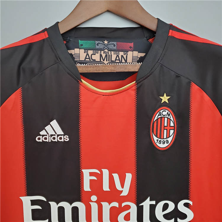 AC Milan 10/11 Retro Home Football Shirt Soccer Jersey - Click Image to Close
